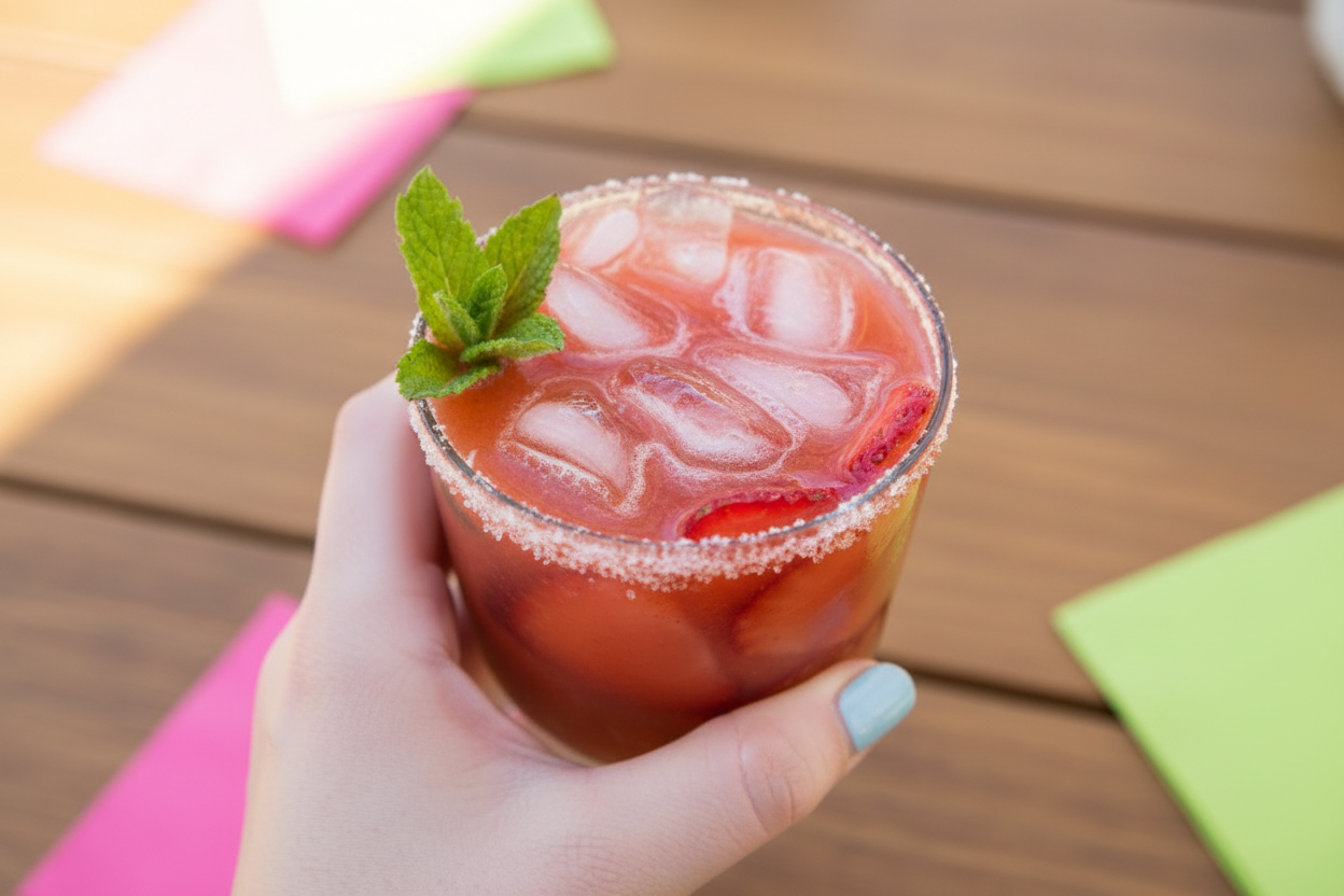 Caroline Chambers Strawberry Lemon Tequila Situation