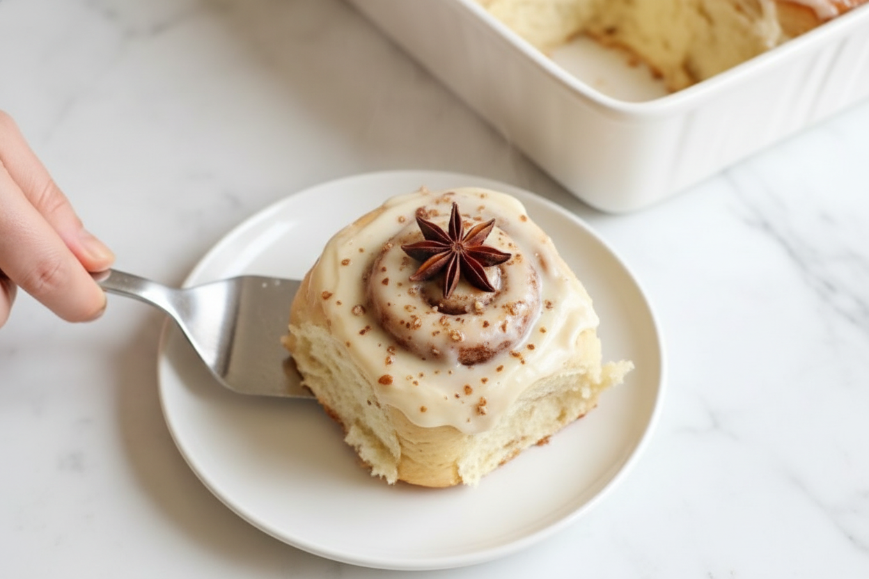 Chai Spiced Cinnamon Rolls Recipe