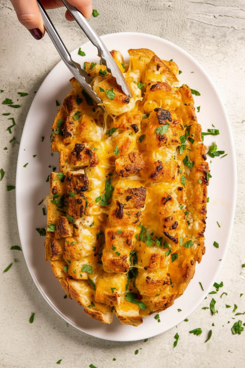 How to Make Cheesy Pull-Apart Bread