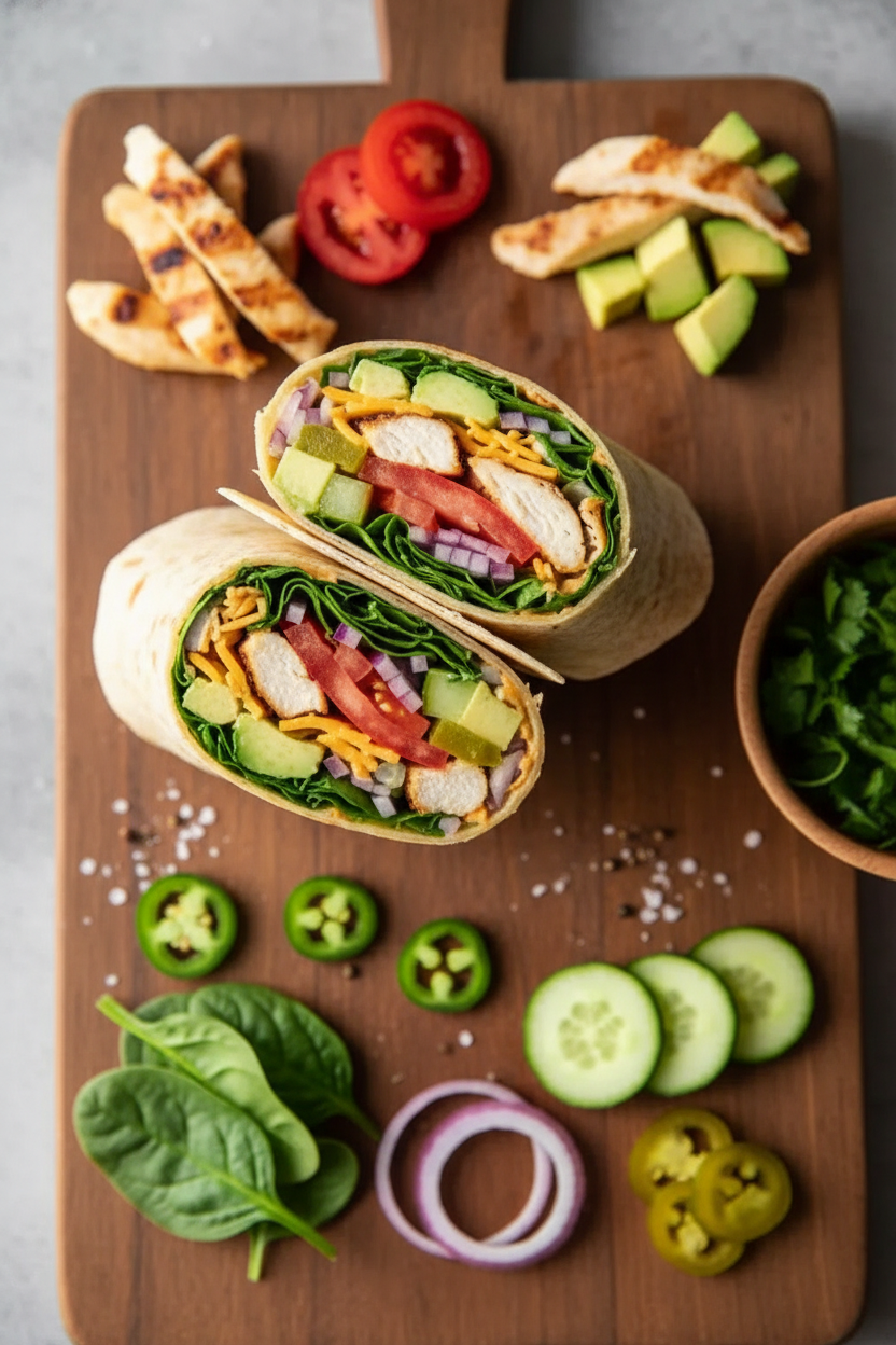 Chicken Avocado Wrap