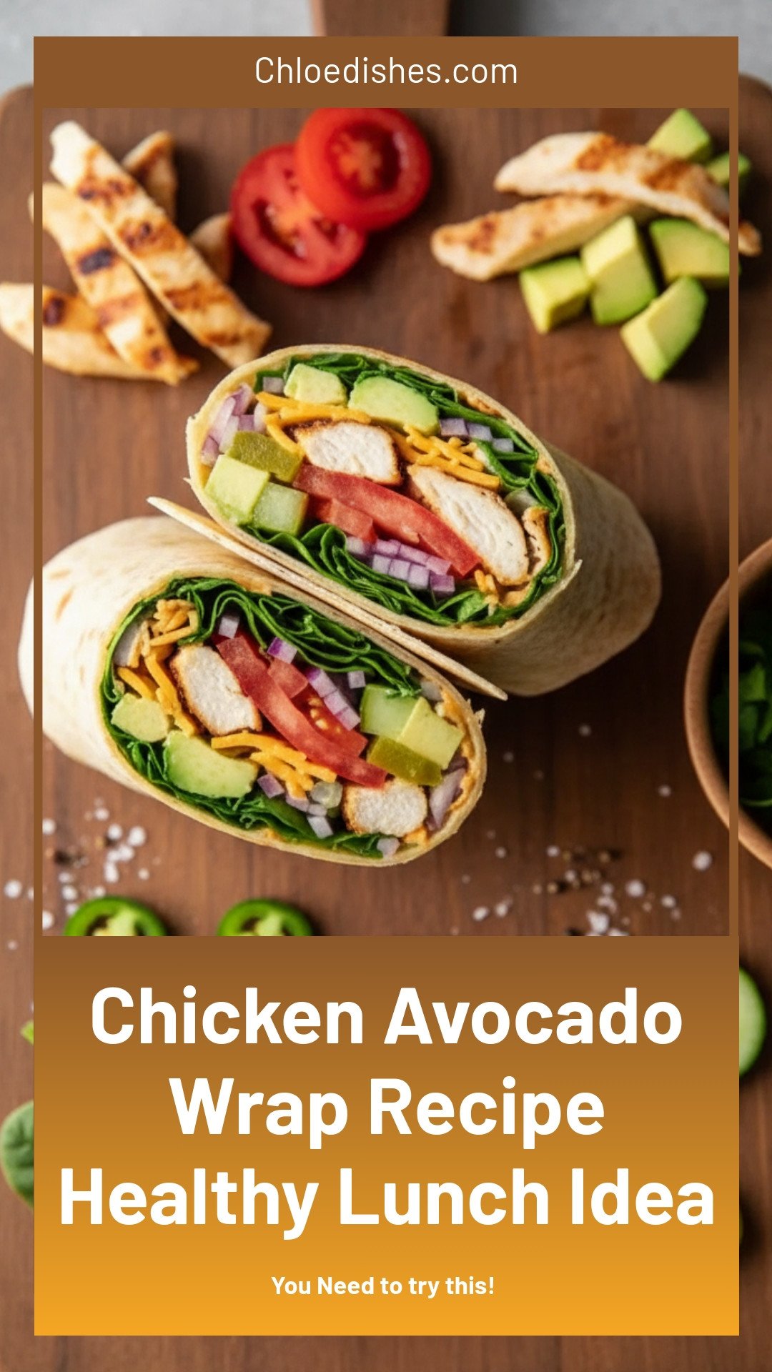 Chicken Avocado Wrap