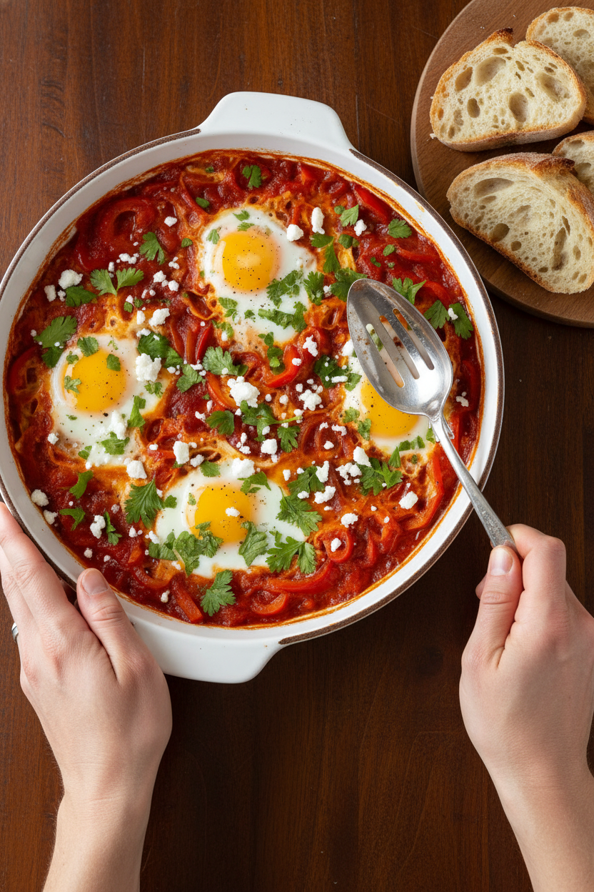 Classic Shakshuka with Sourdough Recipe