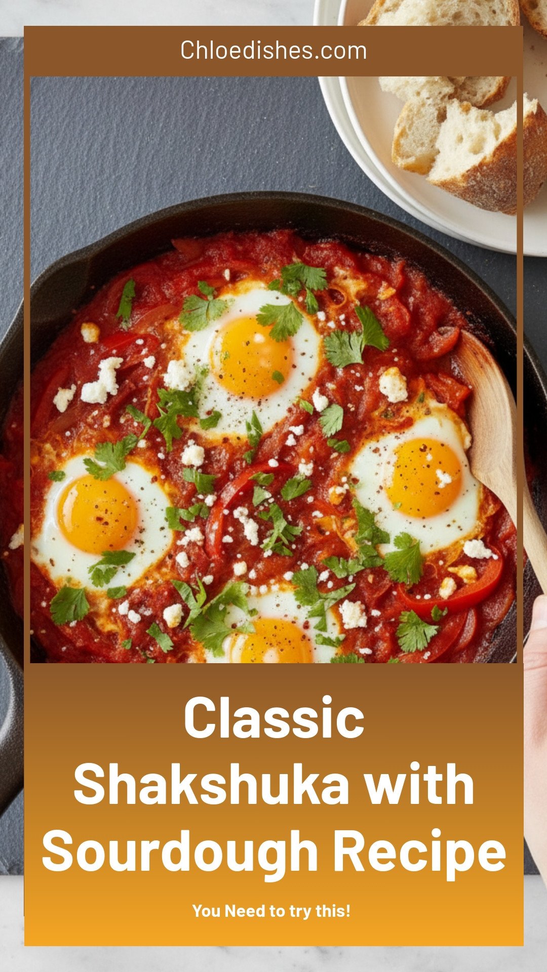 Classic Shakshuka with Sourdough Recipe