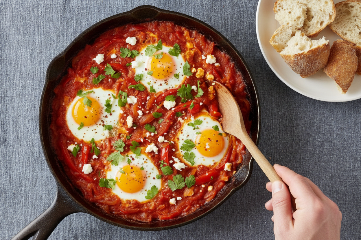 Classic Shakshuka with Sourdough Recipe
