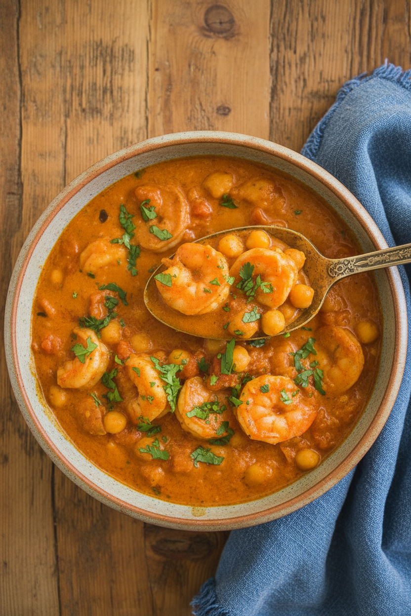 Coconut Shrimp Tikka Masala-ish | Caroline Chambers