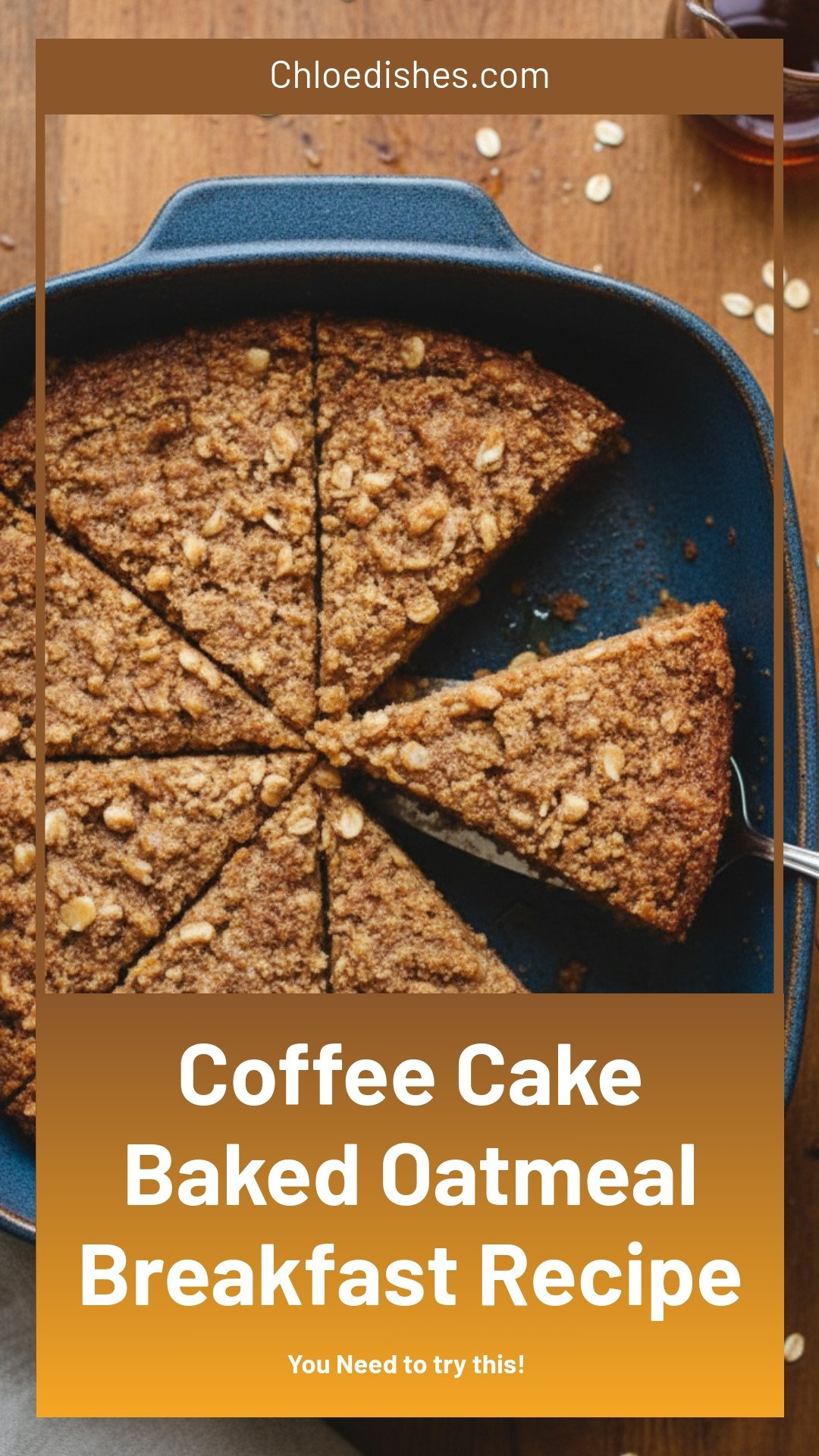 Coffee Cake Baked Oatmeal Recipe