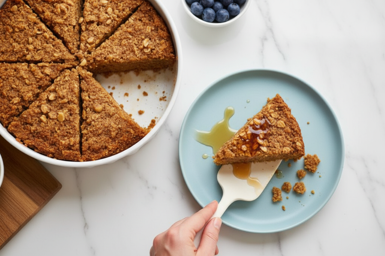 Coffee Cake Baked Oatmeal Breakfast Recipe