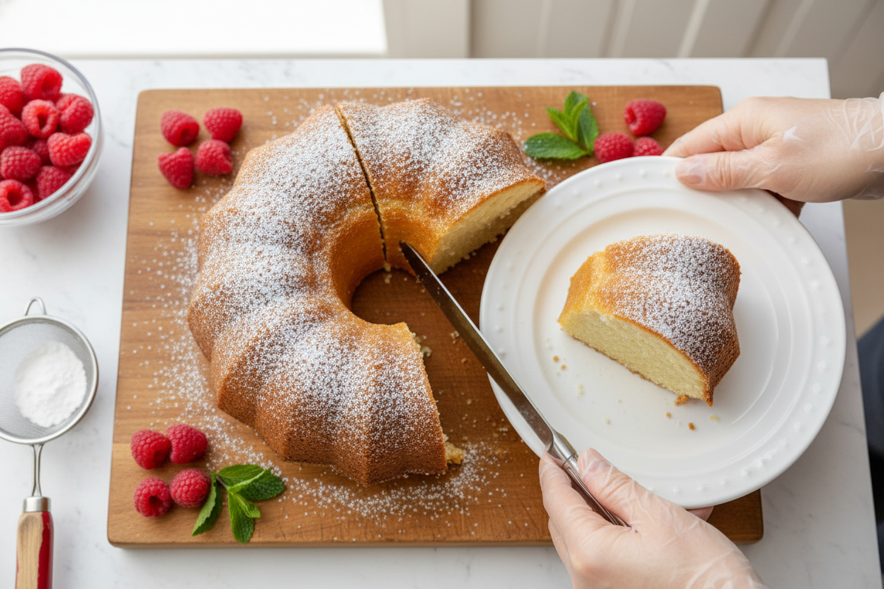 Cold Oven Pound Cake