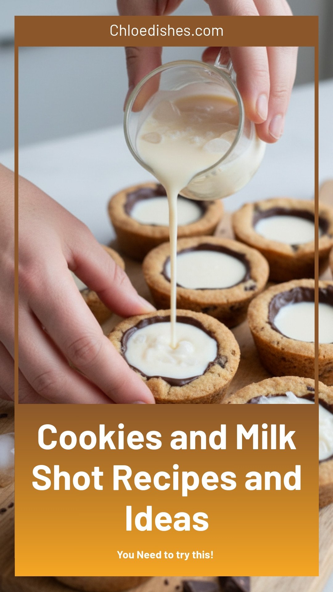 Cookies and Milk Shots