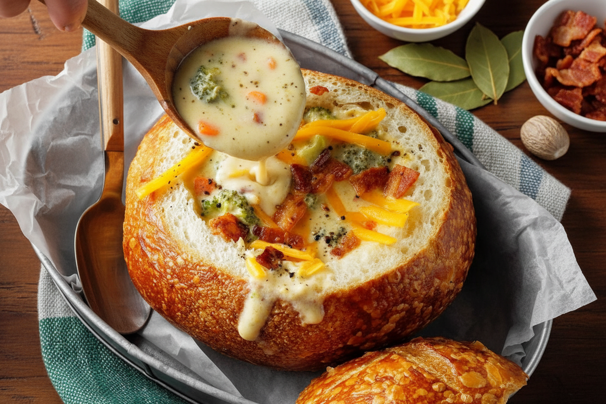 Copycat Panera Broccoli Cheddar Soup Recipe