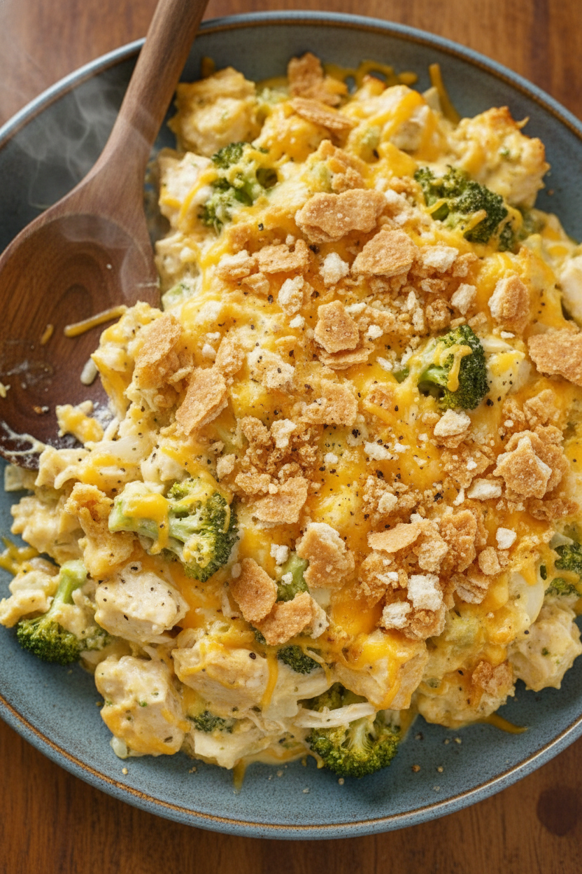 The Best Cracker Barrel Broccoli Cheddar Chicken Copycat Recipe