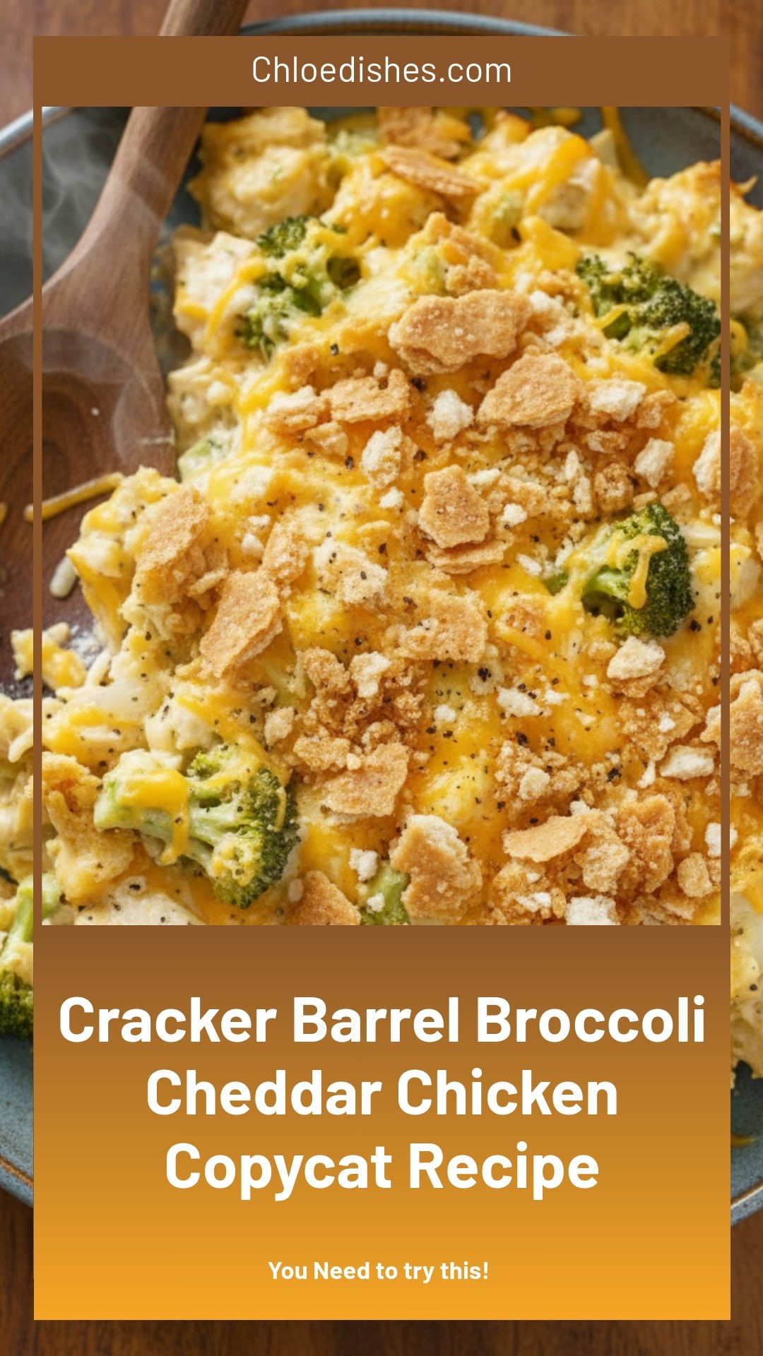 The Best Cracker Barrel Broccoli Cheddar Chicken Copycat Recipe