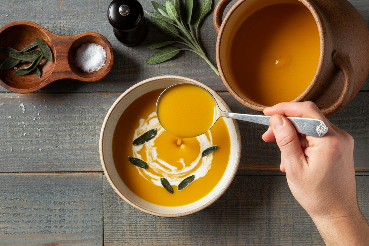 Creamy Butternut Squash Soup Recipe