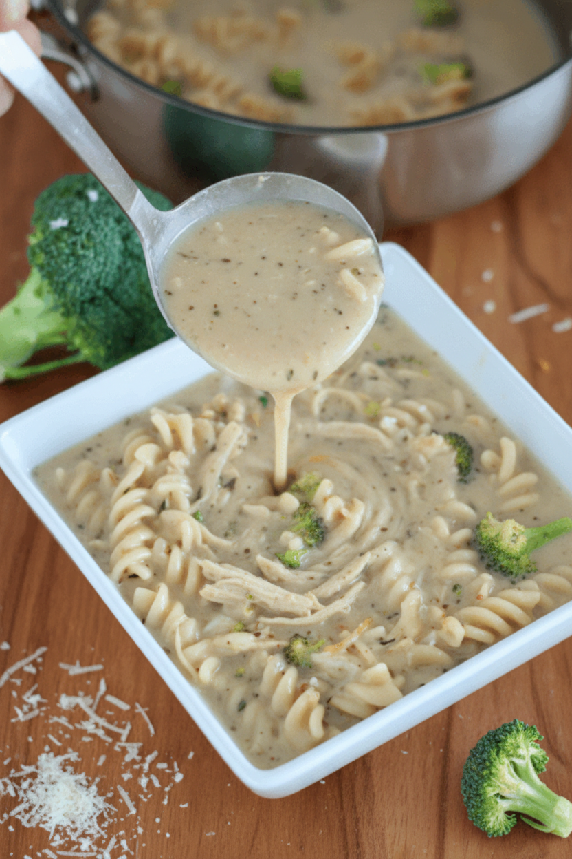 Chicken Alfredo Soup
