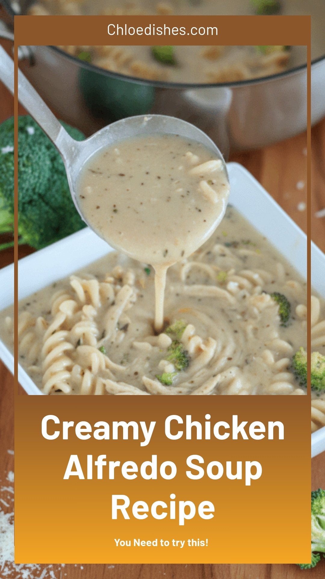 Chicken Alfredo Soup