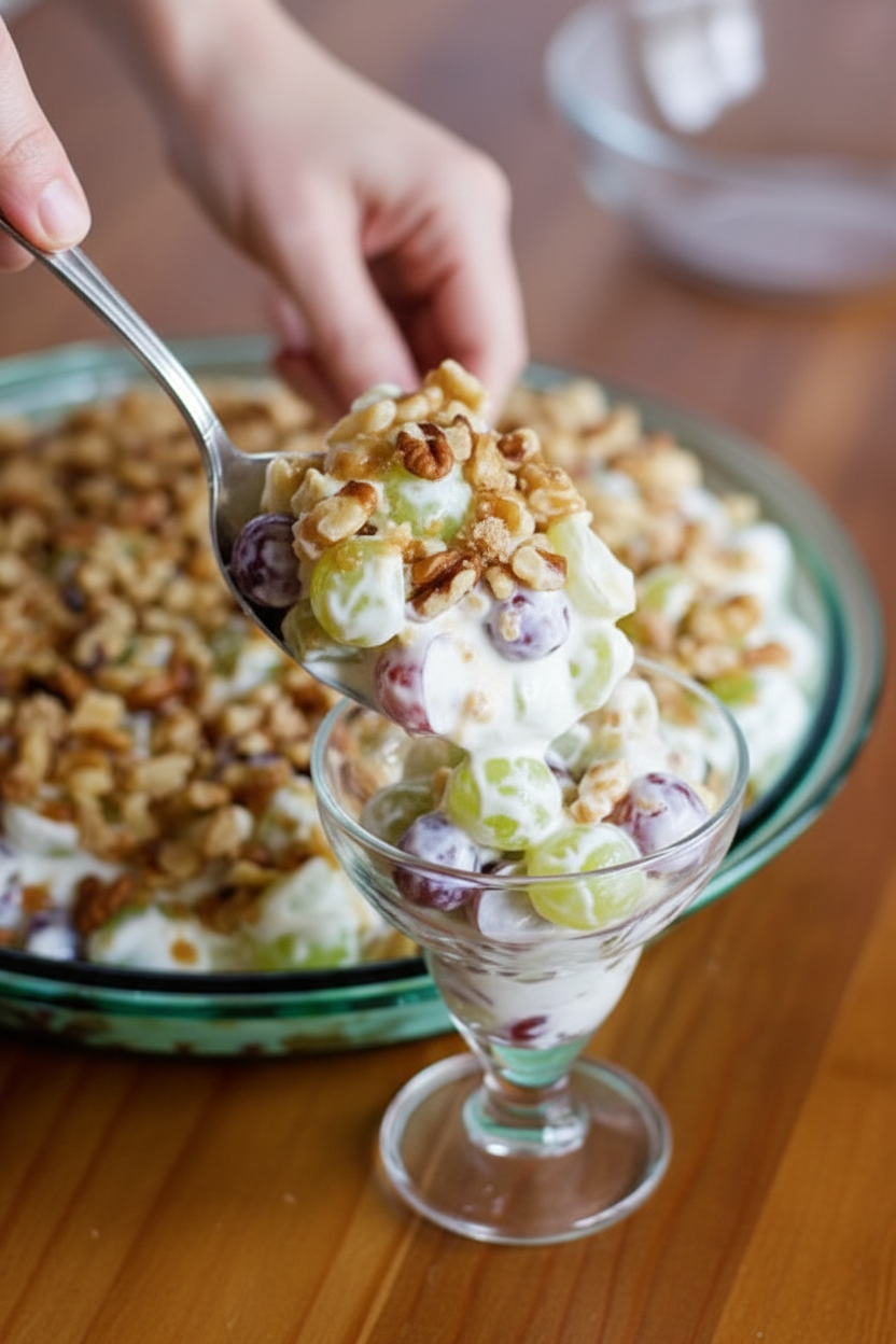 Creamy Grape Dessert