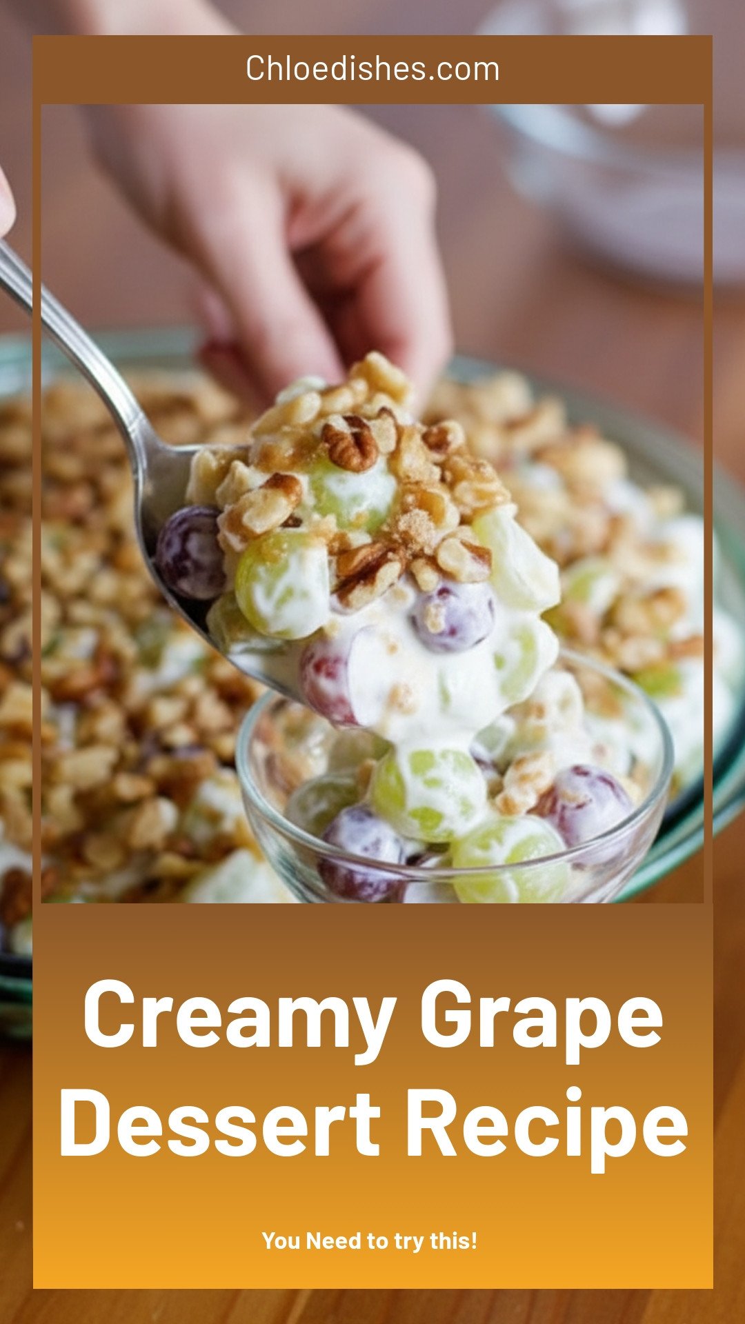 Creamy Grape Dessert