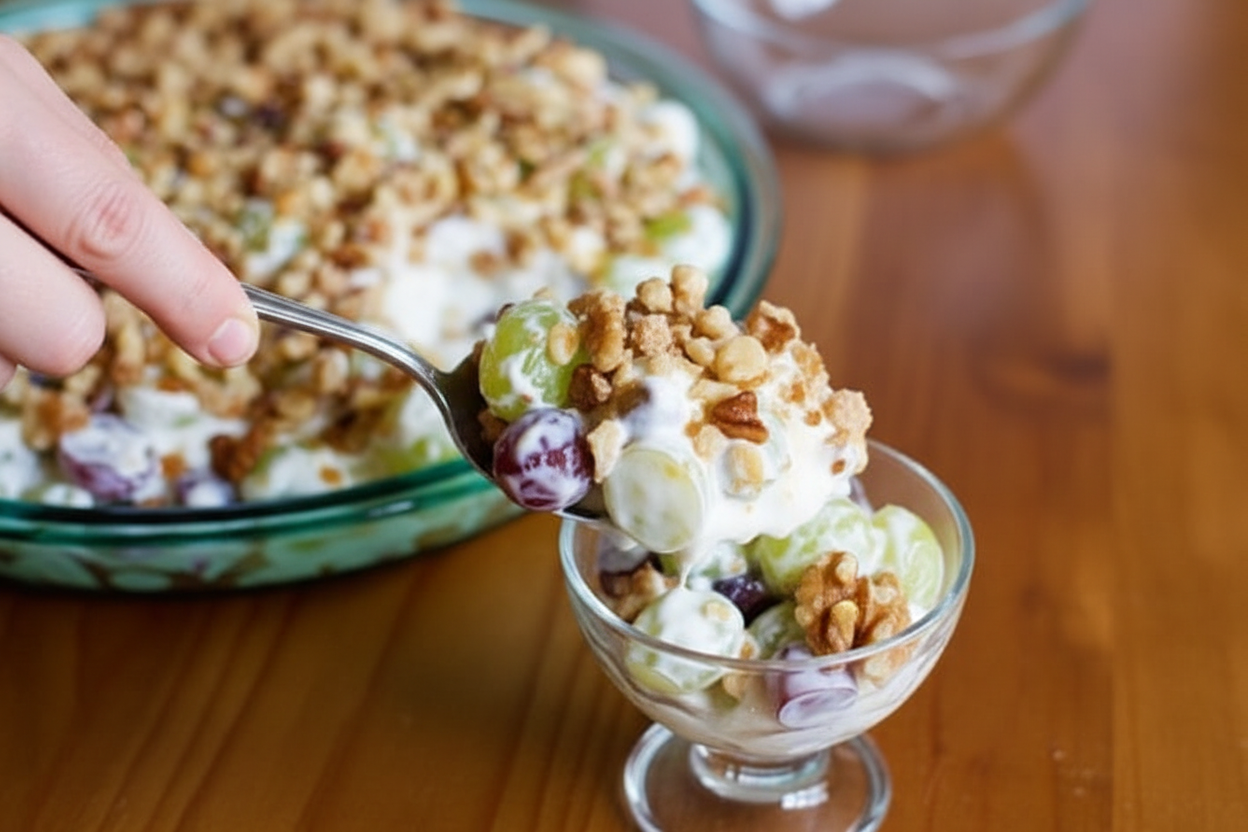 Creamy Grape Dessert: Creamy Grape Dessert Recipe