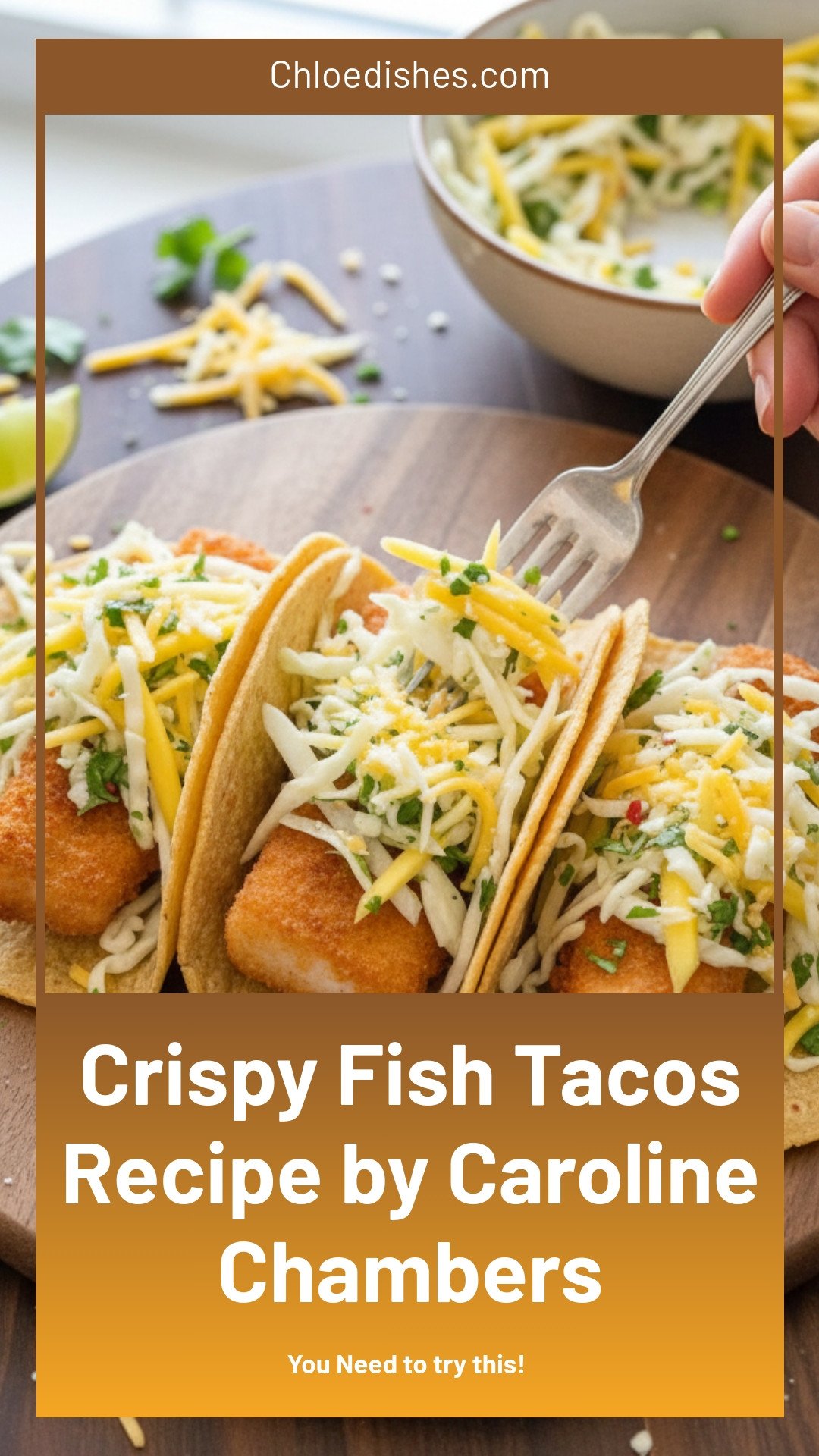 Crispy Fish Tacos | Caroline Chambers