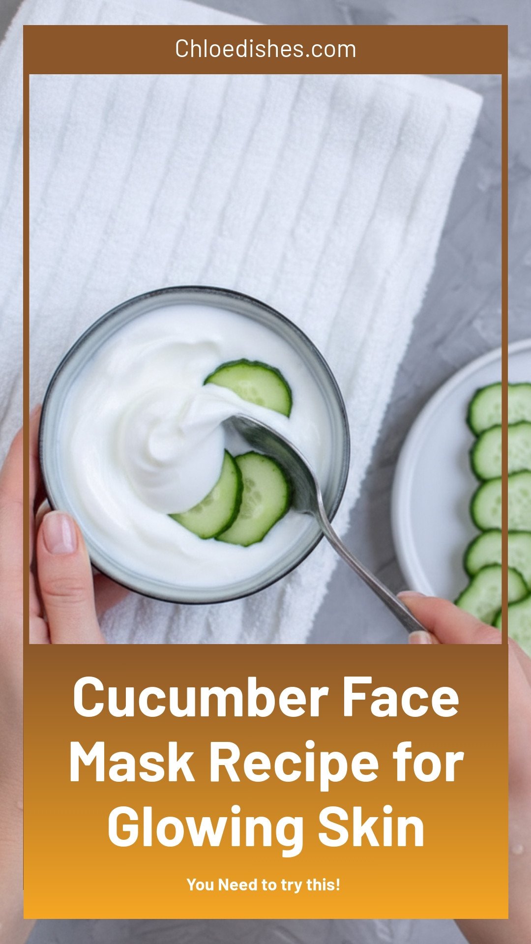 How to Make a Cucumber Face Mask
