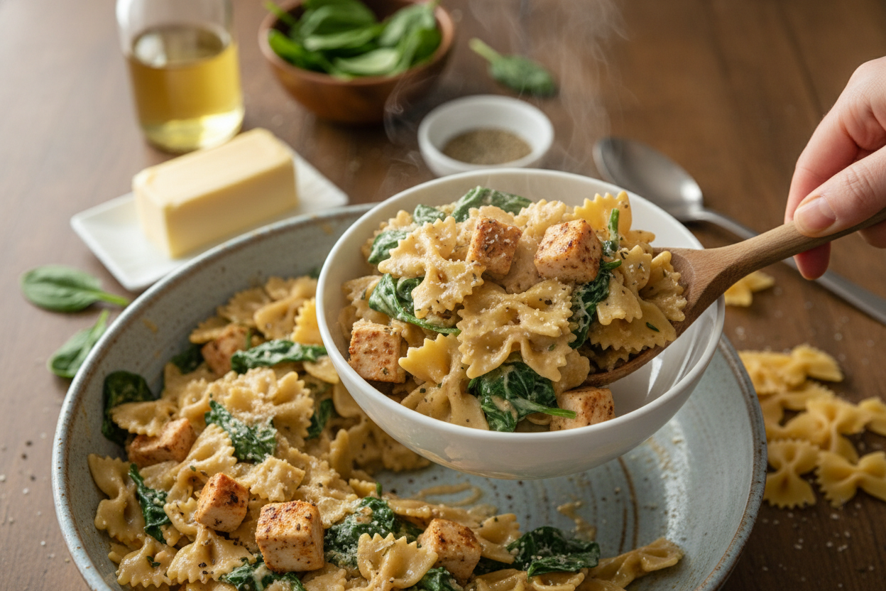 Dairy Free Chicken Alfredo: Dairy Free Chicken Alfredo Pasta Recipe