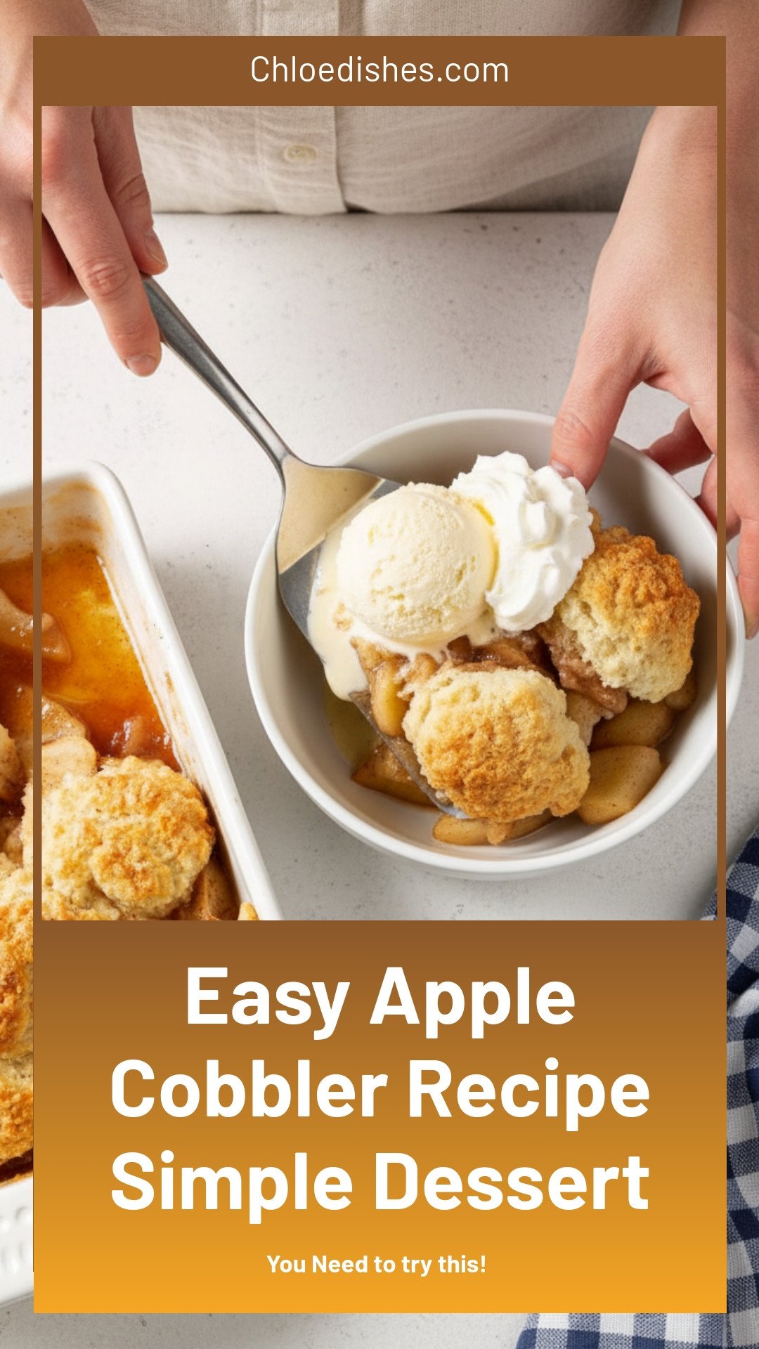 Easy Apple Cobbler