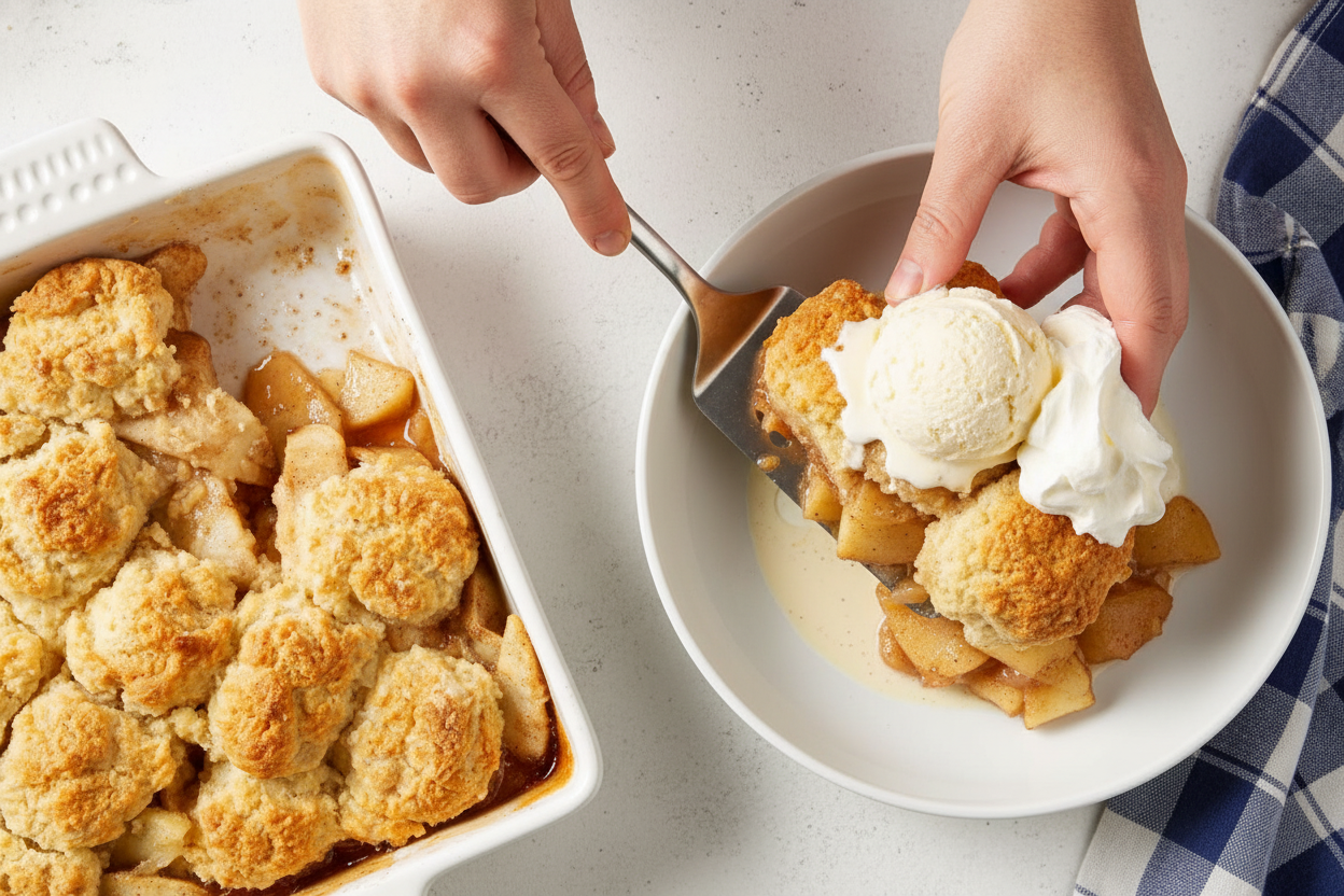 Easy Apple Cobbler: Easy Apple Cobbler Recipe Simple Dessert