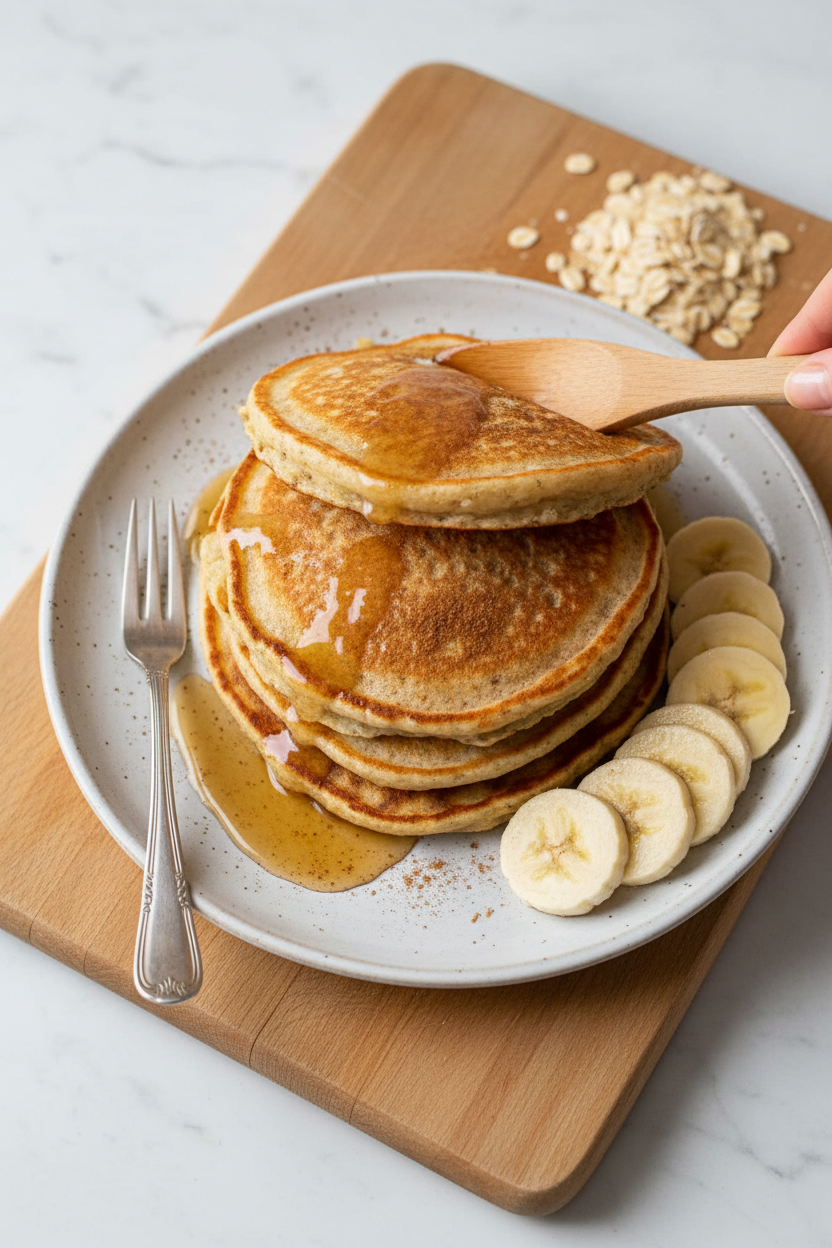 Weight Loss Breakfast Banana Pancakes Recipe