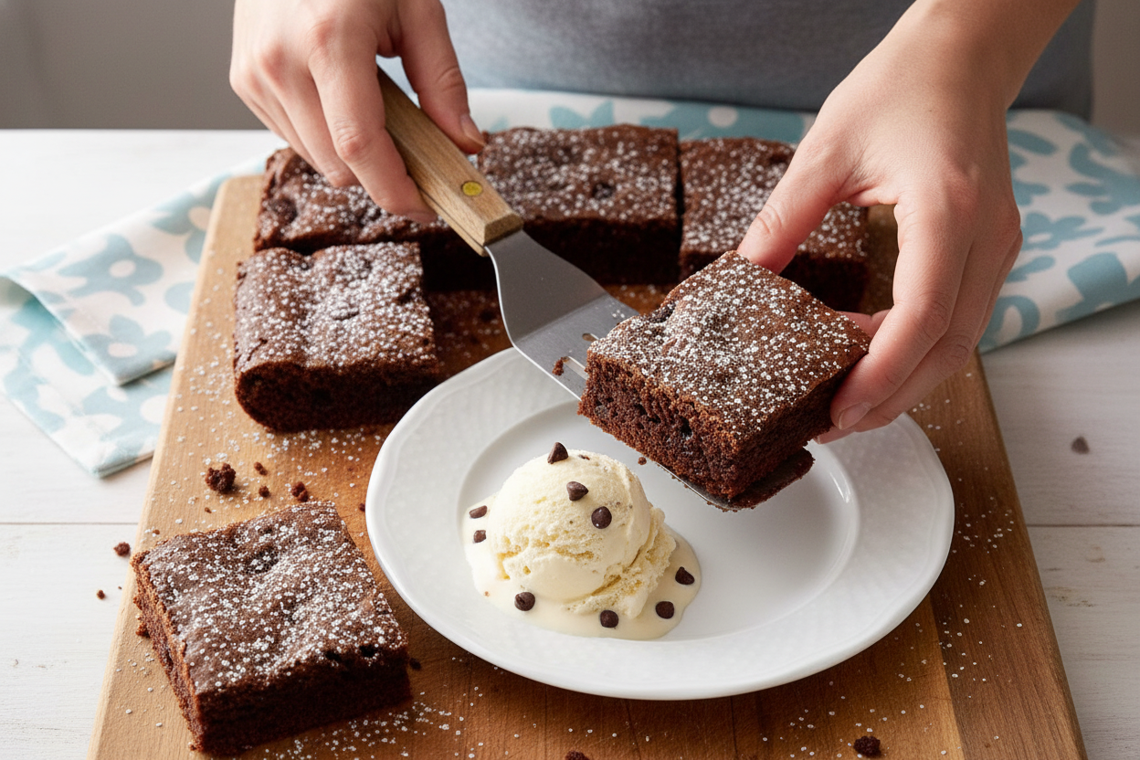 Easy Cake Mix Brownies Recipe