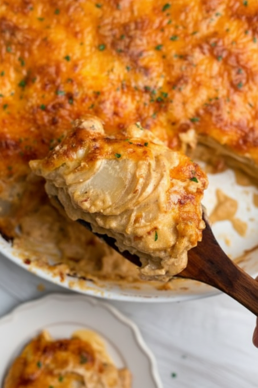 Easy Cheesy Scalloped Potatoes