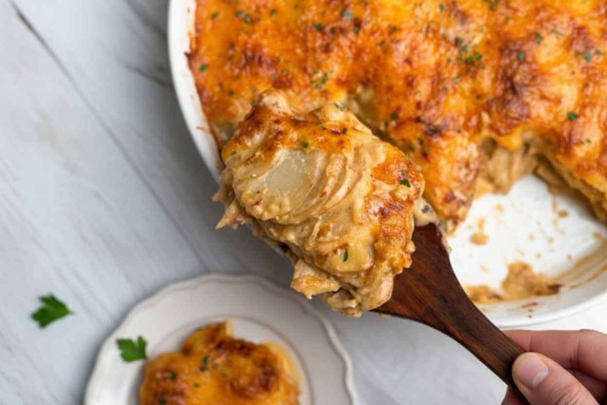 Easy Cheesy Scalloped Potatoes