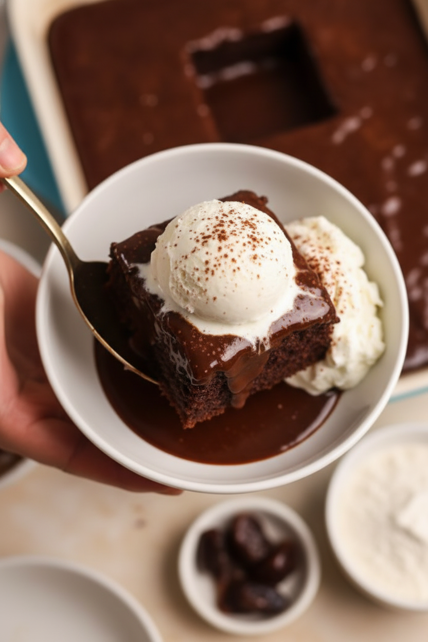 Easy Chocolate Sticky Toffee Pudding