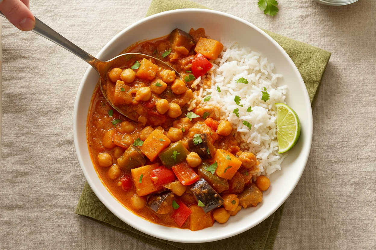 Easy Eggplant Curry Recipe for Dinner