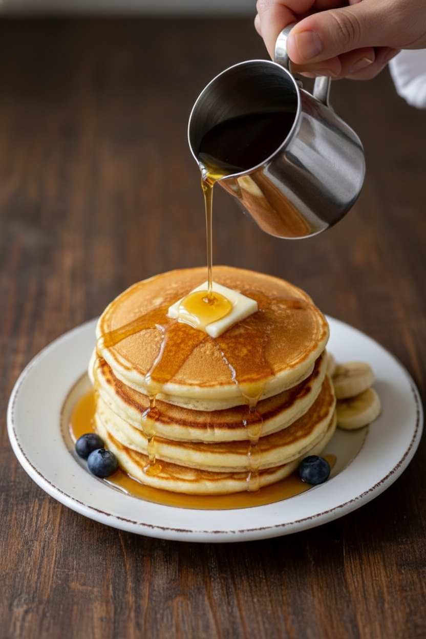 Homemade Pancakes Recipe