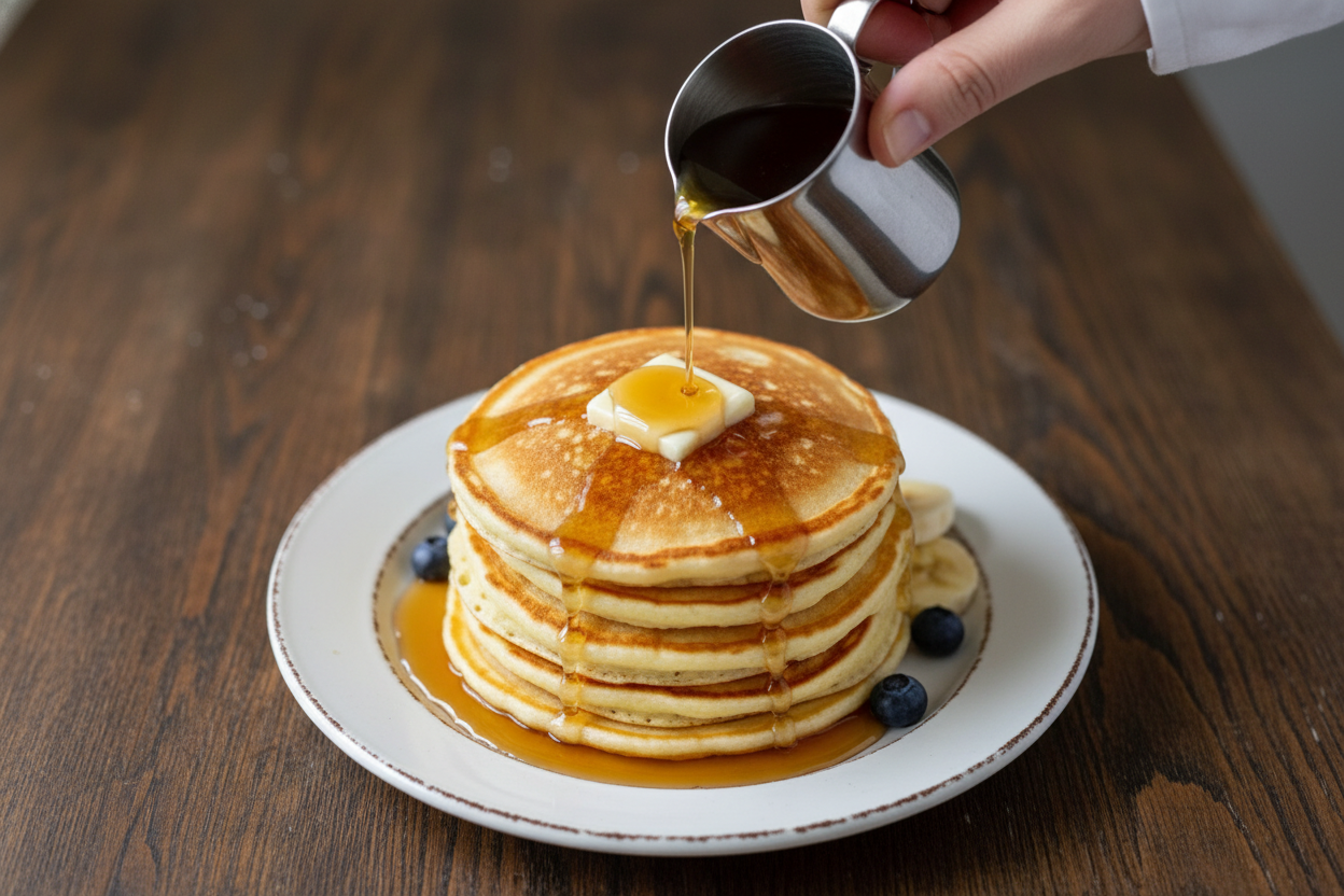 Easy Homemade Pancakes Recipe for Breakfast