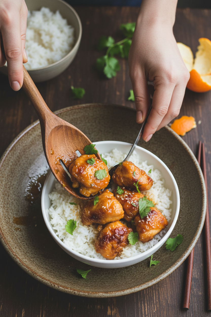 Orange chicken recipe