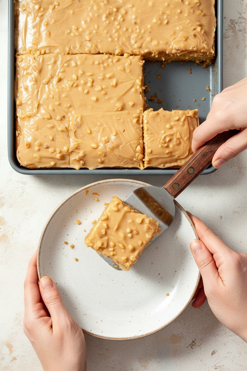 Peanut Butter Sheet Cake