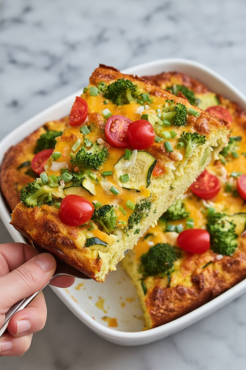 Vegetable Breakfast Casserole Recipe