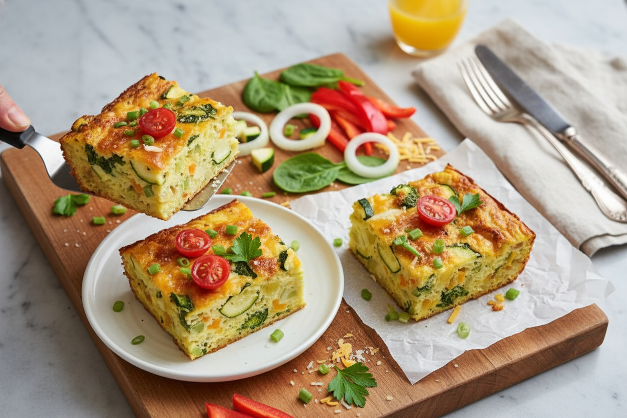 Easy Vegetable Breakfast Casserole Recipe