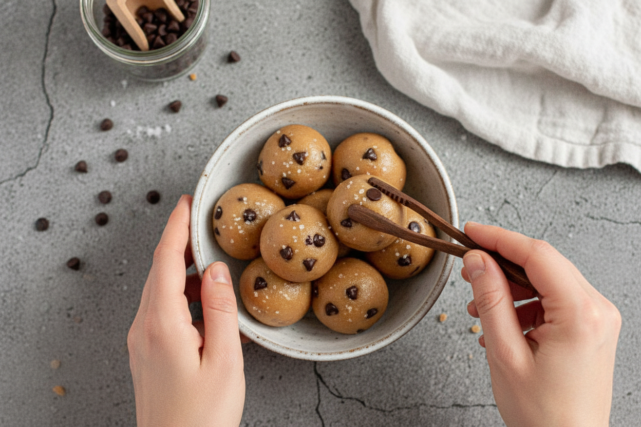 Edible Protein Cookie Dough Snack