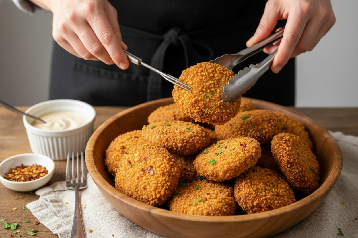 Fried Chicken Pot Pie Bread Pockets