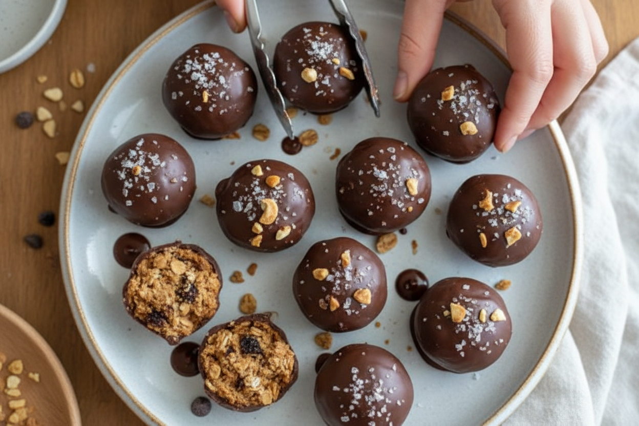 Gluten Free Cashew Butter Protein Balls