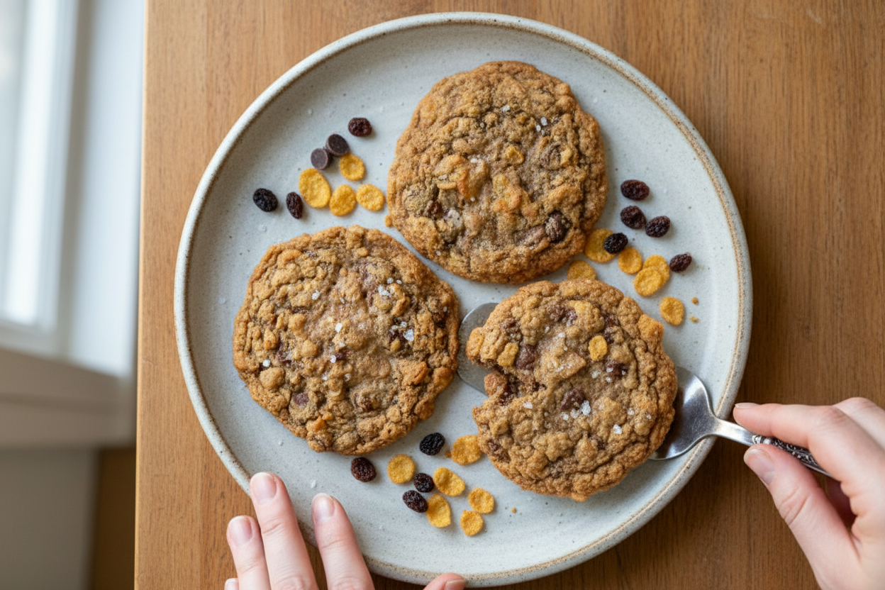 Gluten-Free Coronado Cookies (Corn Flake and Chocolate Chip)