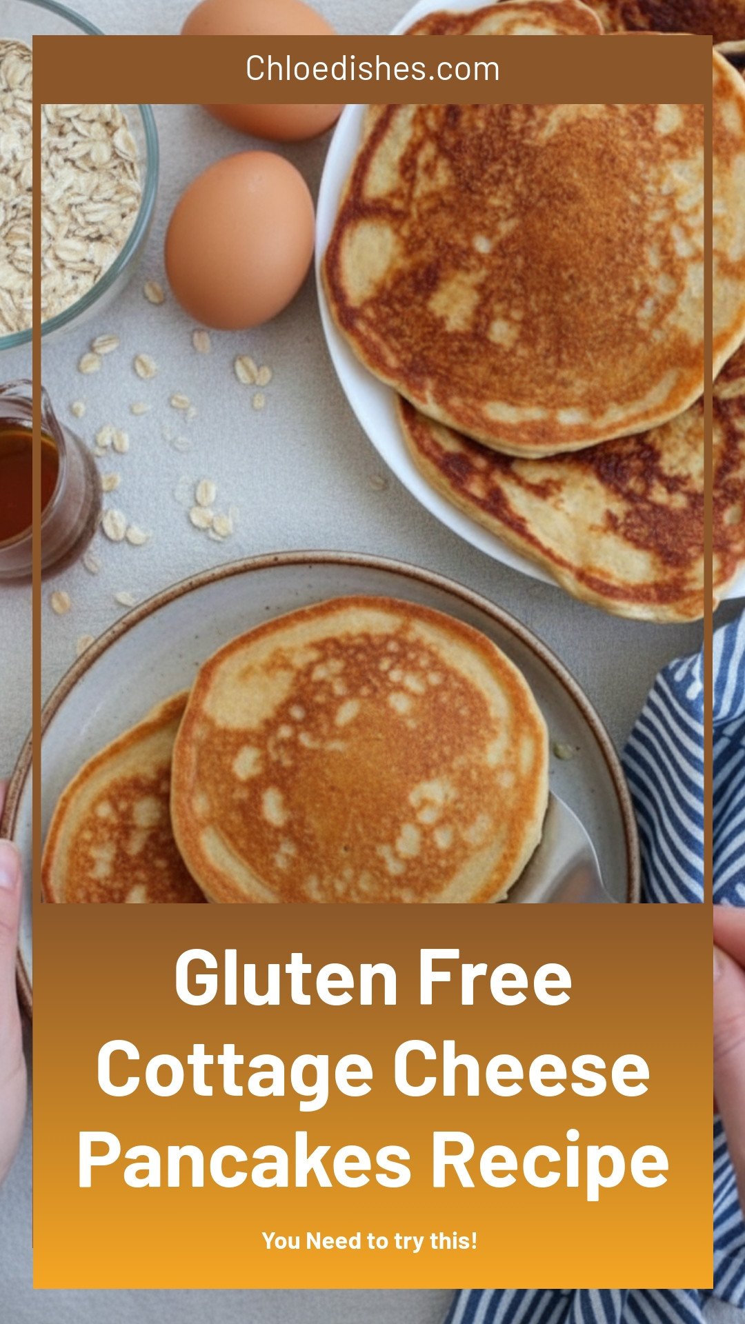 Gluten Free Cottage Cheese Pancakes