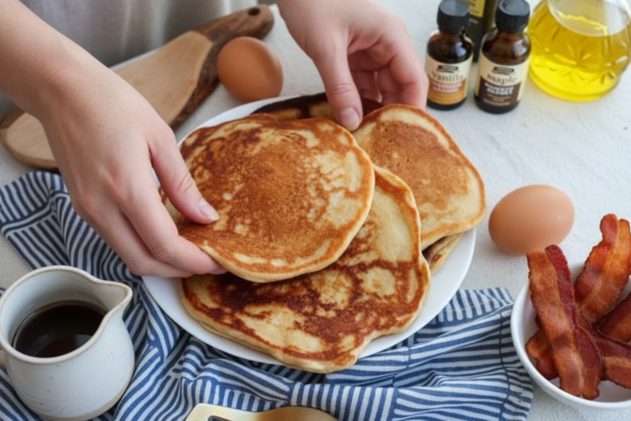 Gluten Free Cottage Cheese Pancakes