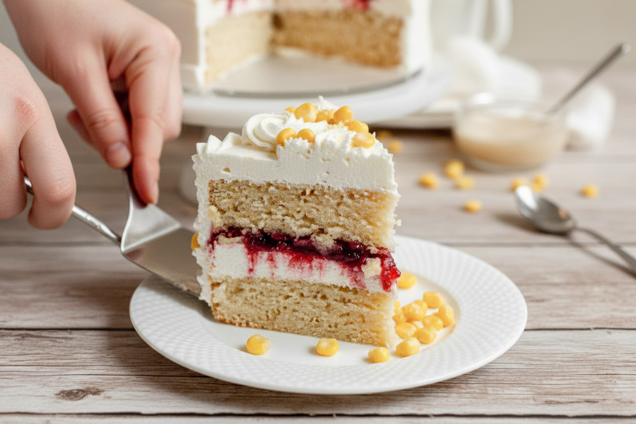 Gluten-Free Dairy-Free Cornbread Cake Recipe