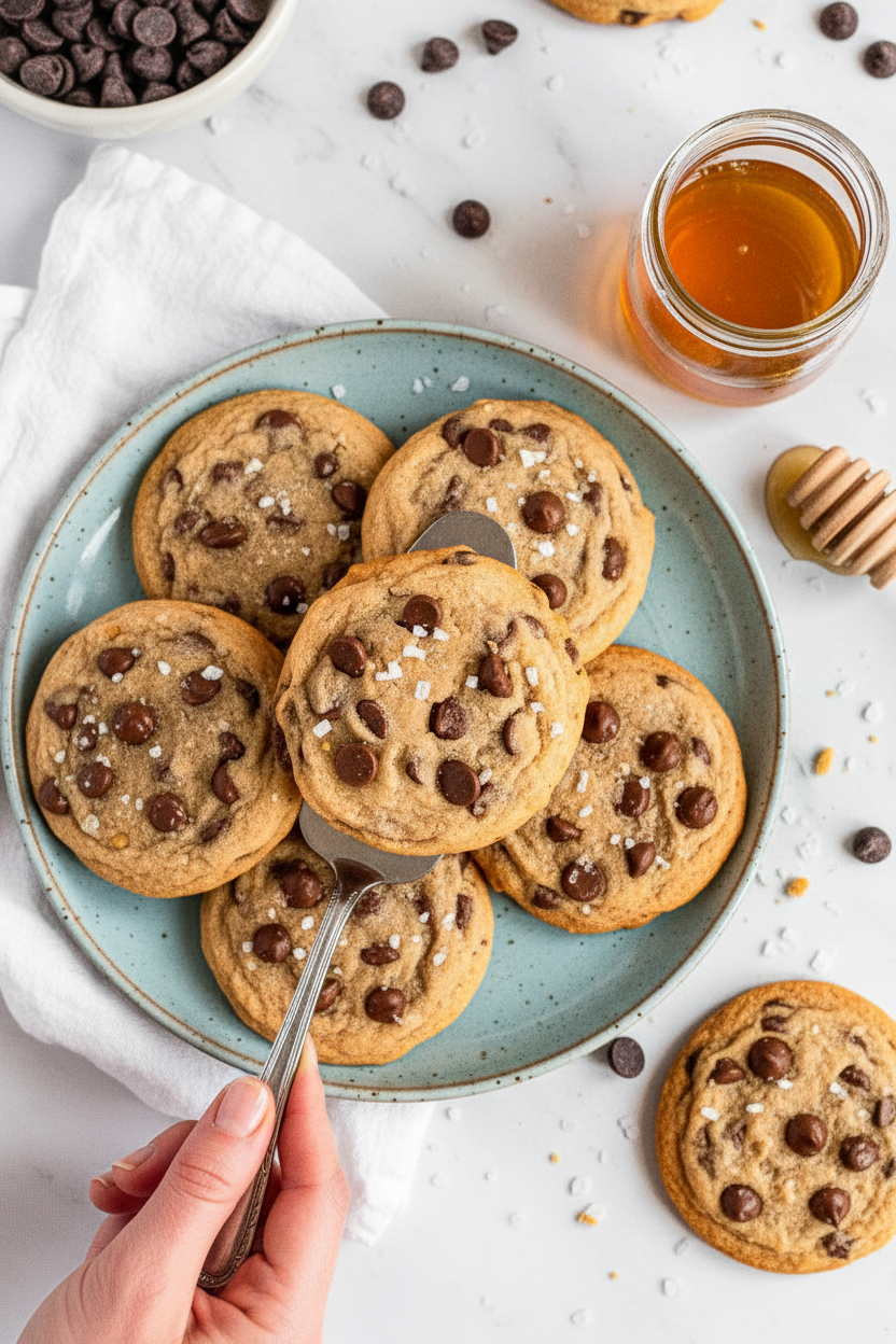 Honey Chocolate Chip Cookies (Gluten-Free & Dairy-Free)