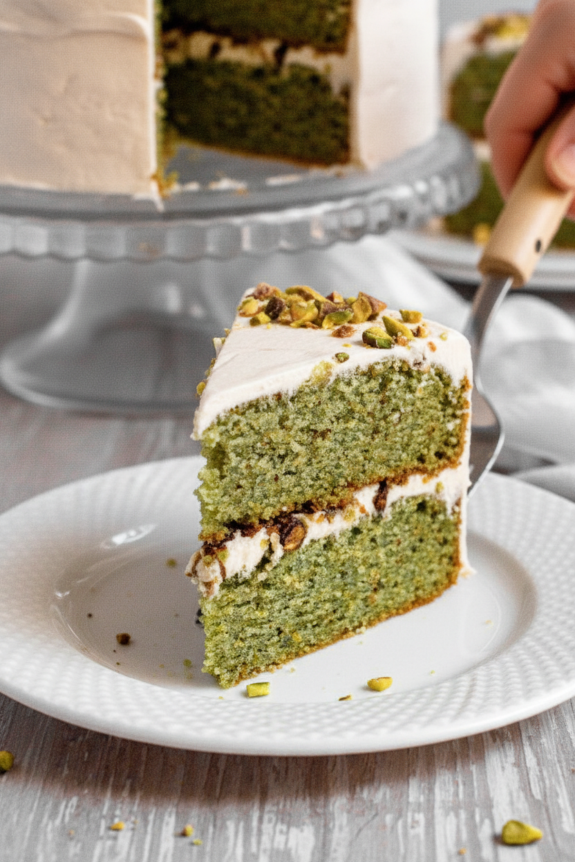 Gluten-Free Pistachio Cake (Dairy-Free)