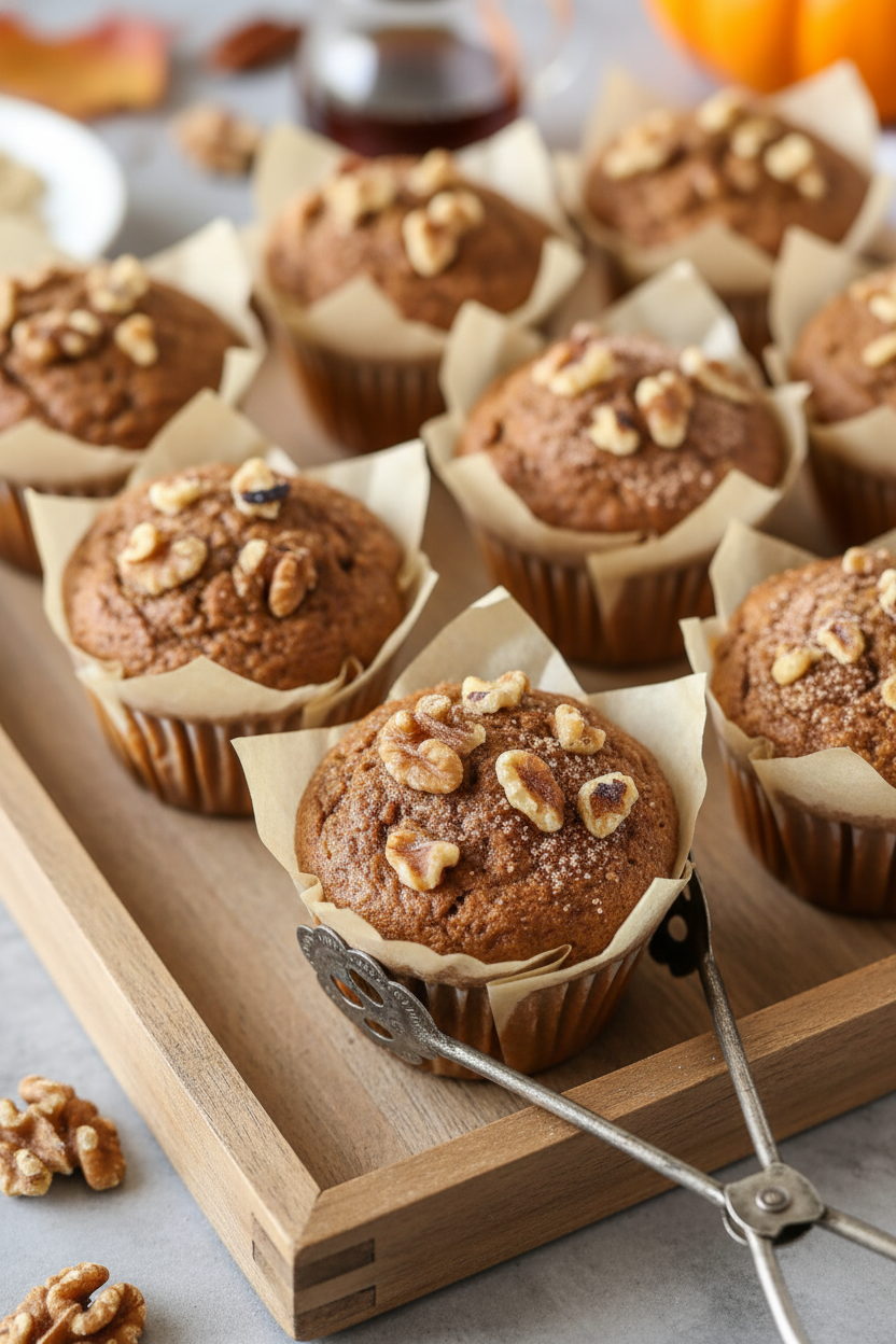 Healthy Pumpkin Muffins Recipe