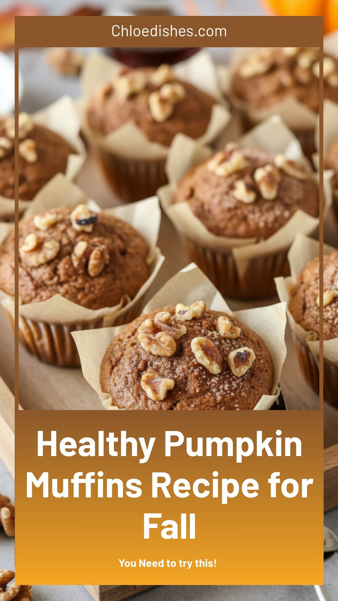 Healthy Pumpkin Muffins Recipe